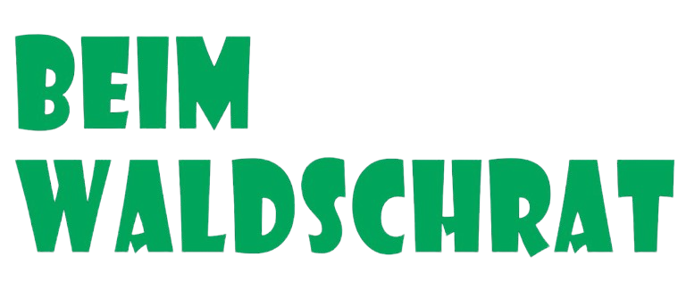 Beim Waldschrat Schriftzug